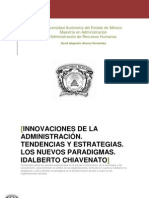 Innovaciones de La Administración. Tendencias y Estrategias. Los Nuevos Paradigmas