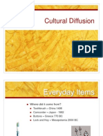 Cultural Diffusion