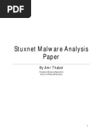 Stuxnet Malware Analysis Paper