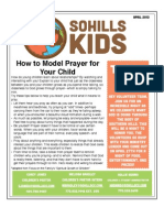 Thank You!: How To Model Prayer For Your Child