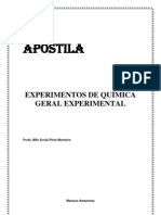 Roteiros de Aulas de Química Geral Experimental PDF