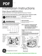 Download WR55X10552 Motherboard Replacement by Samurai Appliance Repair Man SN13372201 doc pdf