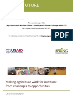 1.4 Agriculture Nutrition Linkages Value Chain Dufour
