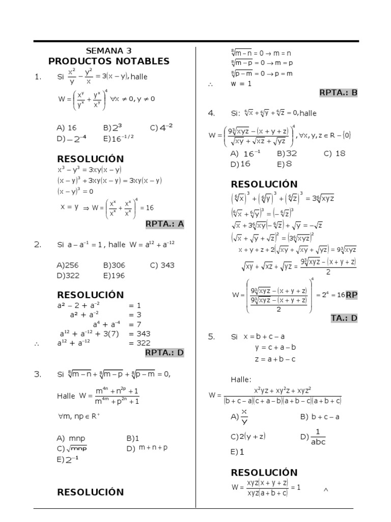 Ejercicios de Matemáticas Avanzadas | PDF | Objetos matemáticos ...