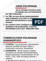 TBC Pulmonar: Diagnóstico y Tratamiento