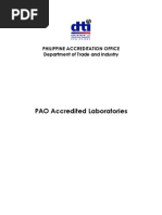 Download PAO Accredited Labs _as of May 2010 list by joyc0130 SN133748340 doc pdf