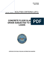 Unified Facilities Criteria (Ufc) : Concrete Floor Slabs On Grade Subjected To Heavy Loads