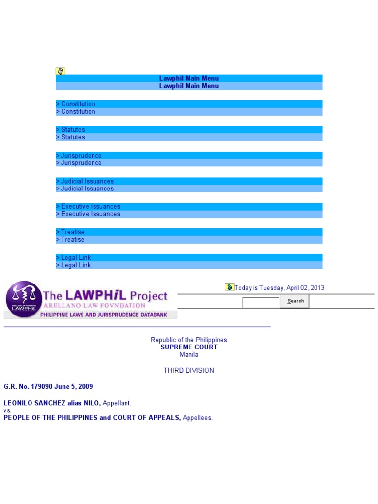 ra 7610 (case 2) | Sentence (Law) | Burden Of Proof (Law)