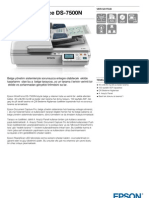 Epson Workforce DS-7500N A4 Belge Tarayıcı