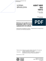 ISO 10012-2004 Portugese