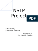 NSTP (drug sample project )