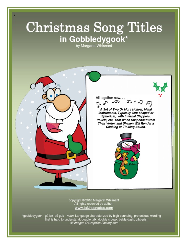 Christmas Song Titles Christmas Music Santa Claus Free 30day