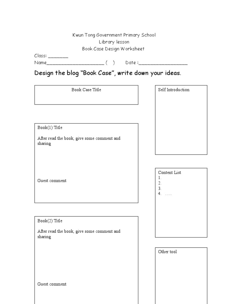 Design The Blog 