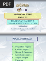 Pembinaan Bangsa Dan Negara Bangsa Malaysia