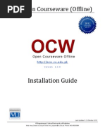 VU OCW Offline Installation Guide Ver 1.0.0