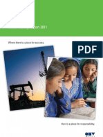 OMV Sustainability Report 2011 en