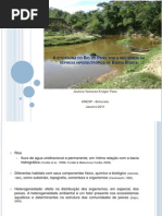 Ictiofauna de um tributário da represa de Barra Bonita