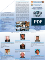 IOC 2013 - Second Announcement and Call For Papers