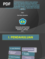 Download HUBUNGAN PENGETAHUAN SIKAP DAN SARANA PEMERIKSAAN PAP SMEAR DENGAN PERILAKU PEMERIKSAAN PAP SMEAR PADA WANITA YANG SUDAH MENIKAH DI POLIKLINIK RAWAT JALAN OBSTETRI DAN GYNEKOLOGI RSUD Dr H ABDUL MOELOEK PROVINSI LAMPUNG by RoiHolan SN133791303 doc pdf