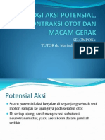 Fisiologi Aksi Potensial, Kontraksi Otot Dan Macam