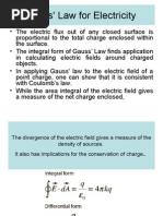 Download Gauss Law for Electricity by hiscasio SN13379470 doc pdf