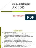 Discrete Mathematics: Set Theory