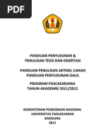 Download Petunjuk Teknis Tesis UNPAD by wheiinhy SN133804234 doc pdf