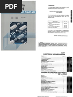 Caldina Electrical wiring diagram (215) | Electrical Connector | Throttle