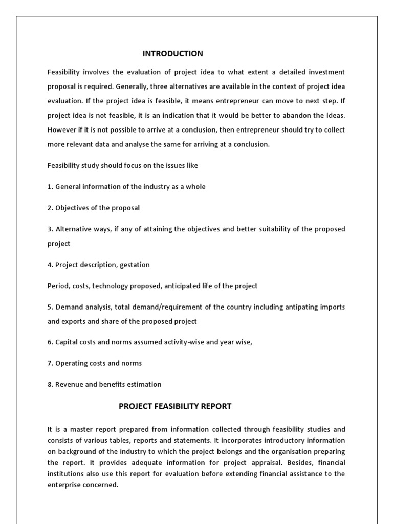 Types of Feasibility Studies Explained | PDF | Feasibility Study ...