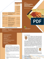 Financial Modelling Using Excel in Financial Management: Programme Schedule