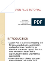 Aspen Plus Tutorial