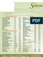 Lista de Precios 2012 A Domicilio
