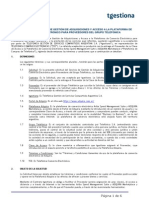 Solicitud de Servicio A Plataforma Comercio Electrónico (Adquira) 2009