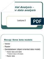 Spatial Analysis - Vector Data Analysis