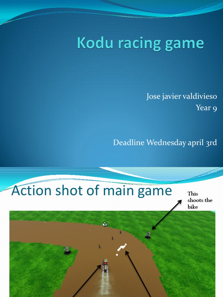 Kodu Racing Game | PDF | Home & Garden