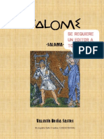 Salome - Saloma-, Por Valentín Ureña Sastre (Presentación) PDF