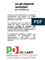 Tassiamo i parlamentari e i redditi superiori ai 120mila€