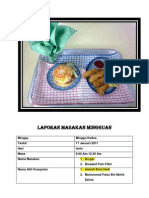 Laporan Masakan Minggu 2