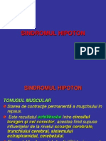 SINDROMUL HIPOTON Neuropediatrie