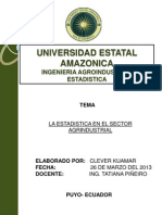 Ensayo de Estadistica