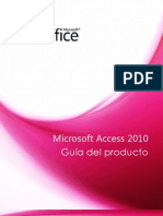 Microsoft Access 2010 - Guía del producto