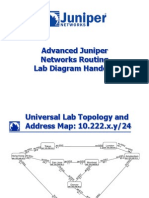 Advanced Juniper Networks Routing Lab Diagram Handout