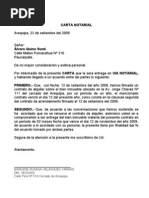 Carta Para Poner Fin Contrato de Arrendamiento  Alquiler 