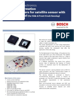 Automotive Electronics Product Information Accelerometers For Satellite Sensor With PAS3-protocol