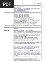 Roberto Alessi CV Page 1 of 4: Personal Info