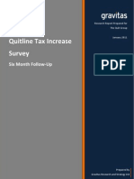 TQG - Tax Survey Six-Month Follow-Up Report 