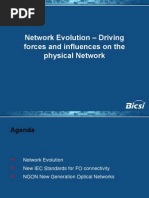 Network Evolution - Driving Forces and Influences On The Physical Network