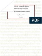 WORD 2007 - PGDF