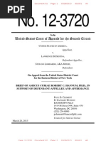 Brief of Amicus Curiae Robert C. Hannum, PH.D., in Support of Defendant-Appellee and Affirmance