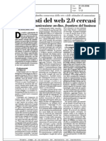 Professionisti del Web 2.0 cercasi (Italia Oggi Sette, 31/03/2008)